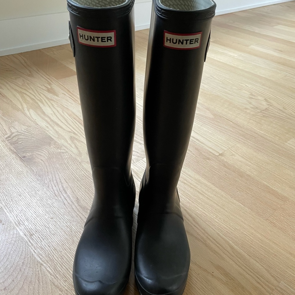 Hunter rain boots